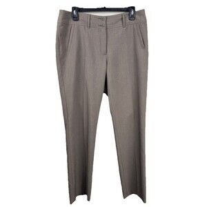 Tribal Women's Brown Stretch Pants Size 10 Core Office Workwear Minimalist